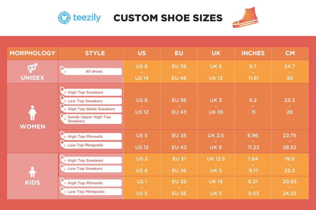 CUSTOM SHOE SIZE