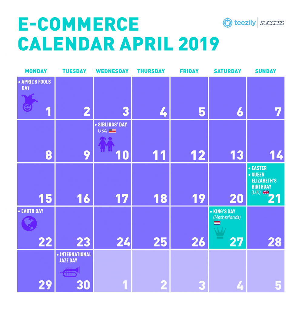 April Marketing Calendar to Get You Organized